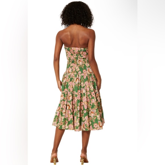 MISA Los Angeles “Kate” Dress Skirt in Green and Pink – Size XL – NWT - Picture 5 of 10